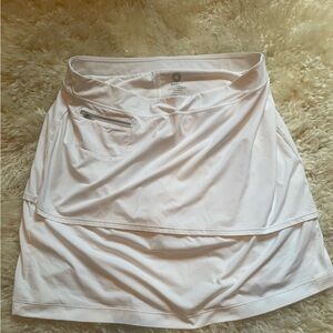 White BloqUV Athletic Skort with Pocket